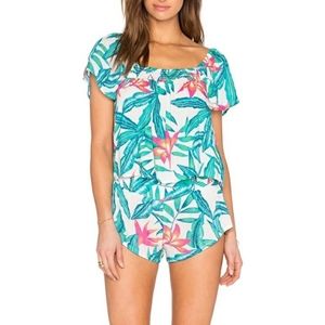 MinkPink  Panama palm set